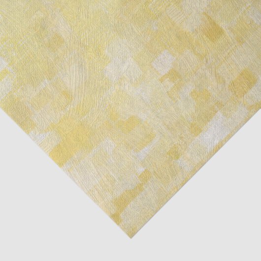 Rustic Texture Yellow Decoupage Tissuepapier (Detail)