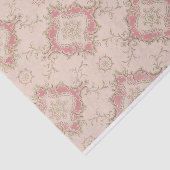 Rustic Textuur Victoriaans ontkoppeling Tissuepapier (Detail)