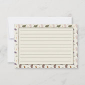 Rustic Thanksgiving najaar leest ontvangt (Achterkant)