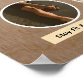 Rustic Timber 2026 Manifestation Poster (Hoek)