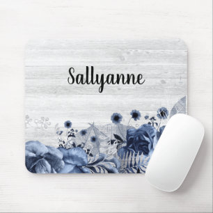 RUSTIC TIMBER BLAUW VLOEISGRENS  MUISMAT
