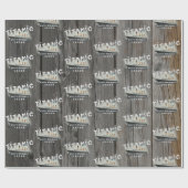Rustic Titanic Wrapping Paper Cadeaupapier (Vlak)