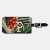 Rustic Tomato Basket Gardener Bagagelabel (Voorkant horizontaal)