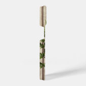 Rustic Torn Paper Wood Oil Paint Personalize Name iPhone Hoesje (Rechterkant)