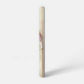 Rustic Torn Paper Wood Oil Paint Personalize Name Samsung Galaxy Hoesje (Linkerkant)