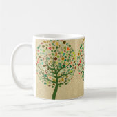 Rustic Tree of Life Teen Goddochter Personalized Koffiemok (Links)