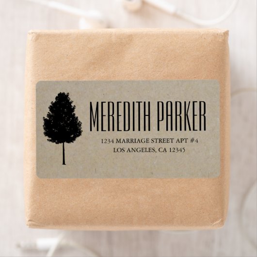 RUSTIC TREE RETOURADRES LABELS (Insitu)