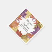 Rustic Tree verlaat Vrijgezellenfeest voor herfstb Servetten (Hoek)