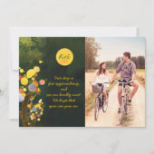 Rustic Tree Wedding Photo Save the Date (Voorkant)