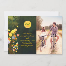 Rustic Tree Wedding Photo Save the Date