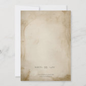 Rustic Trees we doen het op de datum Kaart (Achterkant)