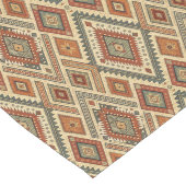 Rustic Tribal Geïnspireerd Tafelloper Aardse Tonen (Hoek)