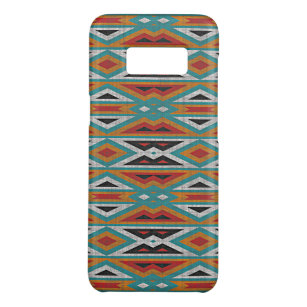 Rustic Tribe Mosaic Native American Indian Pattern Case-Mate Samsung Galaxy S8 Hoesje