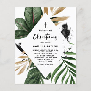 Rustic Tropical Lijst Christening