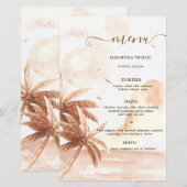 Rustic Tropical Palm (Voorkant / Achterkant)