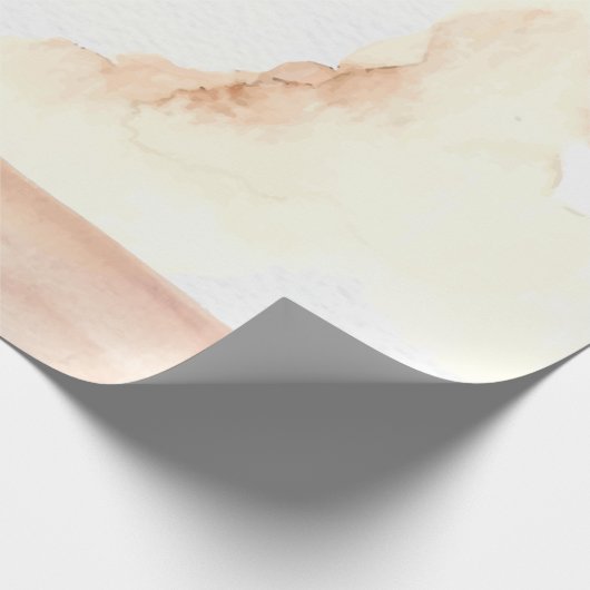 Rustic Tropical Palms Cadeaupapier (Hoek)