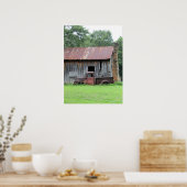 Rustic Truck en Barn Home Decor Poster (Keuken)