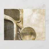 Rustic Truck Western Boerderij Wedding save the da Aankondigingskaart (Achterkant)