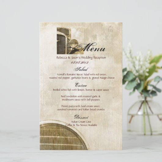 Rustic Truck Western Land Boerderij Weddenschap (Staand voorkant)