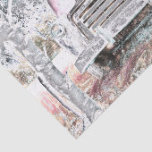  Rustic Truck  White Grey Retro Disted Tissuepapier (Detail)