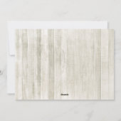 Rustic Truck |Zonbloemen FotoHappy Thanksgiving Feestdagenkaart (Achterkant)