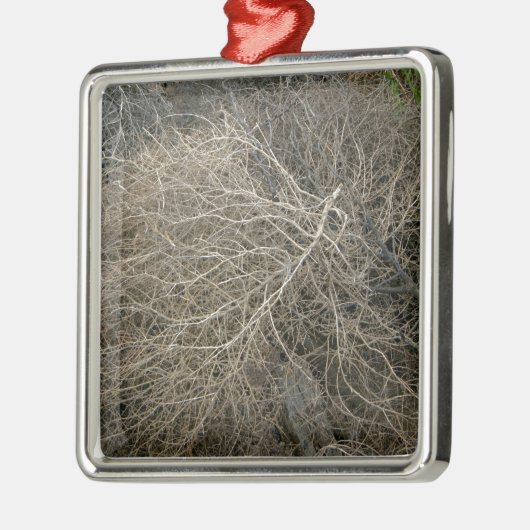 Rustic Tumbleweed Metalen Ornament (Links)