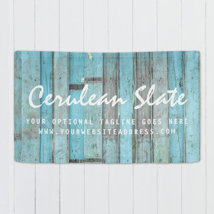 Rustic Turquoise Wood & Boho Chic Boutique Spandoek