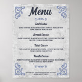 Rustic Tuscan western keukendiner kok Poster (Voorkant)