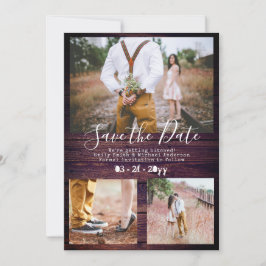 Rustic Typewriter Lettertype Save The Date VOEG FO
