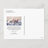 Rustic Typography Faux Chalkboard Happy New Year Feestdagenkaart (Achterkant)