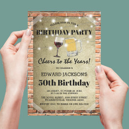 Rustic Urban Birthday Party | Cheers in de jaren Kaart