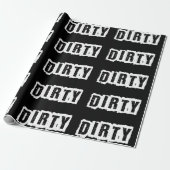 Rustic Urban Dirty 30 Dertigste verjaardag Partij Cadeaupapier (Uitgerold)