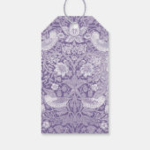 Rustic Uw  vogelpatroon foto Cadeaulabel (Achterkant)