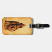 Rustic Viking Bagagelabel (Voorkant horizontaal)