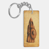 Rustic Viking Sleutelhanger (Voorkant Links)