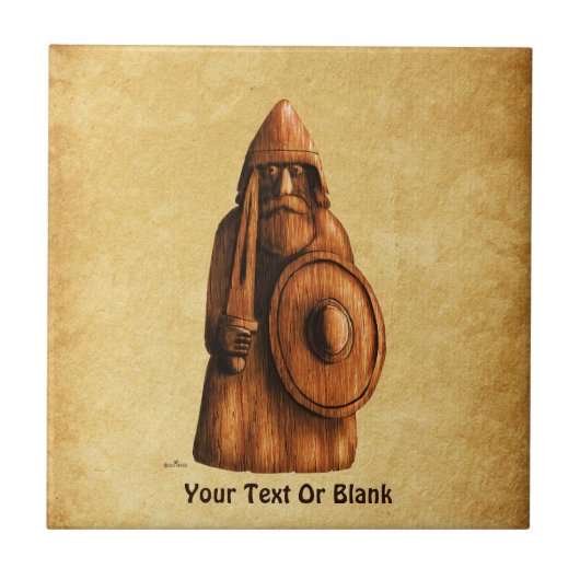 Rustic Viking Tegeltje (Voorkant)