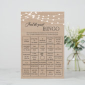 Rustic vind het spel van het vrijgezellenfeest van (Staand voorkant)