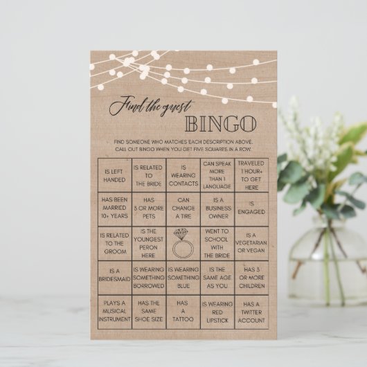 Rustic vind het spel van het vrijgezellenfeest van (Staand voorkant)