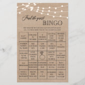 Rustic vind het spel van het vrijgezellenfeest van (Voorkant)