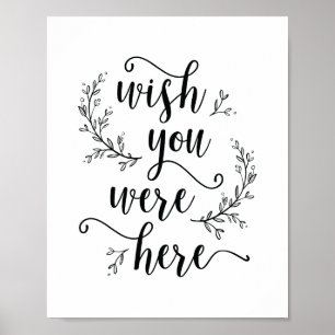 Rustic Vines Wedding Wish je was hier Poster