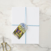 Rustic Vineyard Grapes Lemons Italy Wedding Cadeaulabel (Met Touw)