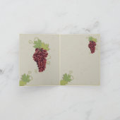 Rustic Vineyard Winery Dank u notitiekaarten (Binnen)