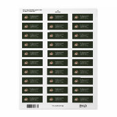 Rustic Vintage Christma Etiket (Full Sheet)