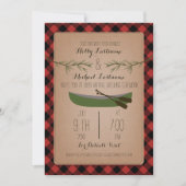 Rustic Virtual Wedding Livestream Pset Canoe Kaart (Voorkant)