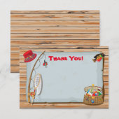 Rustic Vist Creditcard Notitiekaartje (Voorkant / Achterkant)