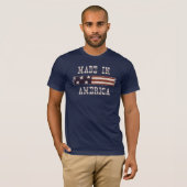 Rustic Vlag Shirt "Made in America" (Voorkant volledig)
