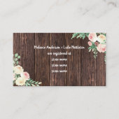 Rustic Vrijgezellenfeest cadeauregisterbehuizing Informatiekaartje (Voorkant)