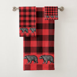 Rustic Walking Beer Buffalo Pset Bad Handdoek