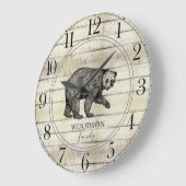 Rustic Walking Beer wood Familienaam Grote Klok (Hoek)