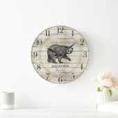 Rustic Walking Beer wood Familienaam Grote Klok (Huis)